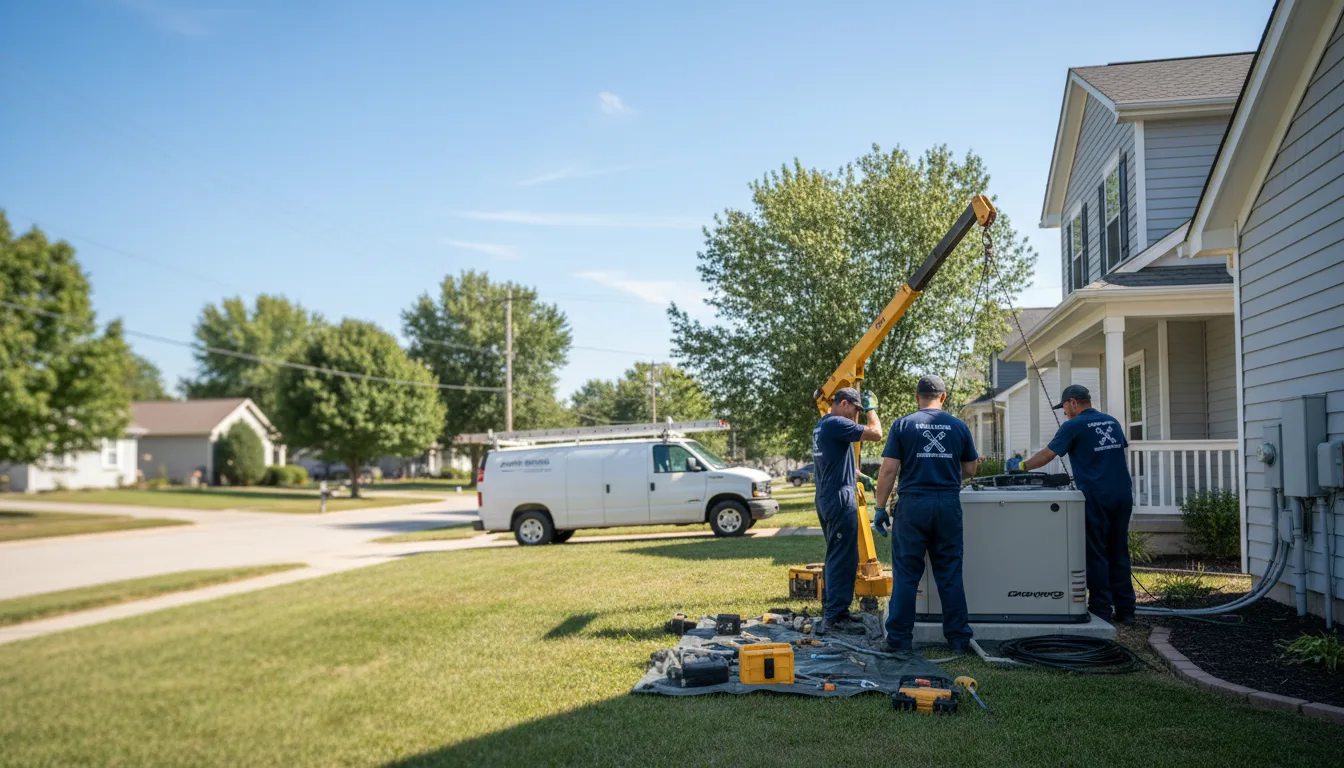Generator Installation in Denton, TX near me